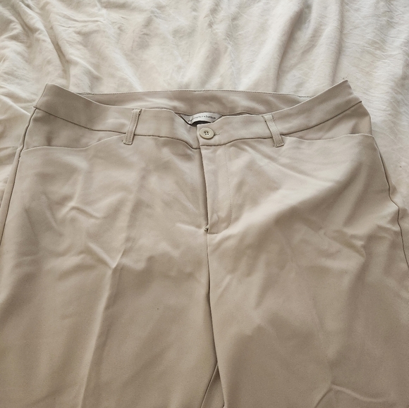 Women's Khaki Dress Pants - Picture 2 of 3